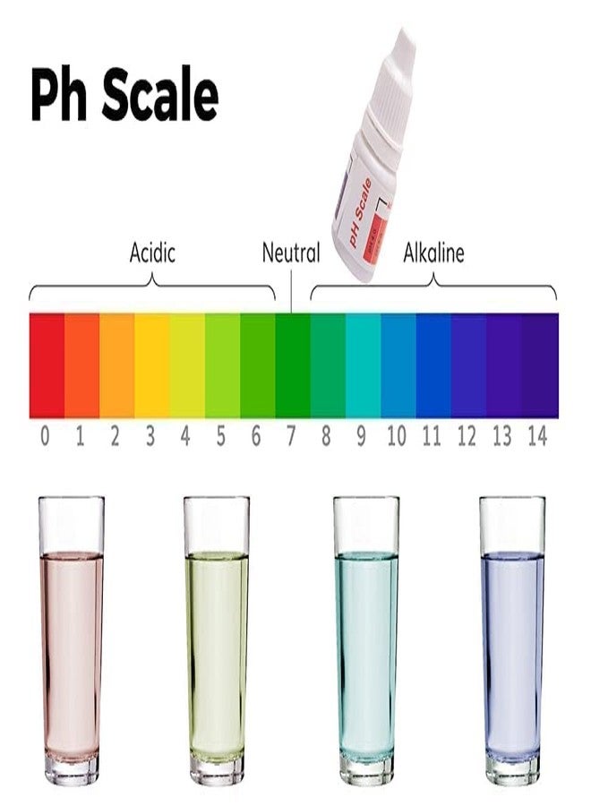 OCEAN STAR TECHNOLOGIES OCEAN STAR pH Drop for pH Testing and Alkaline level, for pH Water Testing with pH Color Chart, pH Test Kit, Litmus liquid Bottle Pack of (2) - Image 4
